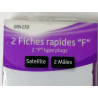 2 file veloci f satellite 2 maschi multimediali FPC 004130