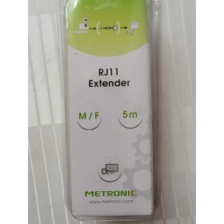 RJ11 männliche / gEF-Telefonverlängerung. 5 m