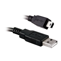 Omenex 491307 USB 2.0 Kabel Een mannelijk-mini USB 1,8 m