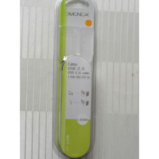 Omenex 491307 USB 2.0 Kabel A männlich-mini USB 1,8 m