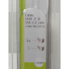 Omenex 491307 Cable USB 2.0 Un Meni-Mini USB 1.8 m