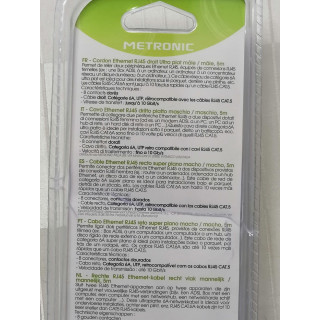 Omenex 495521 Ethernet-Kabel RJ45 Ultra-End 5 m Katze 6