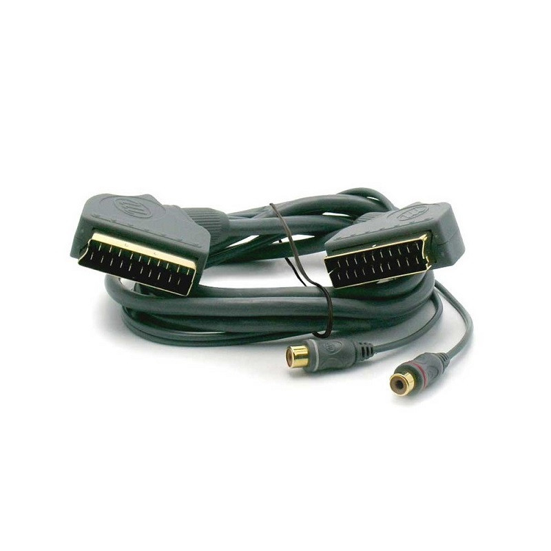 Câble péritel 2 RCA fem. stéréo