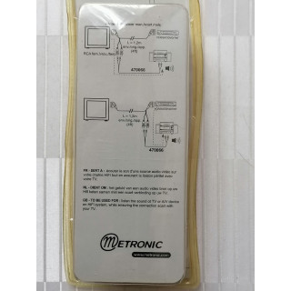 Câble péritel 2 RCA fem. stéréo