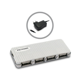 Portas de Hub 4 USB 2.0 com energia externa