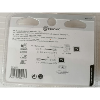 S-Video Cord (Y / C) Metronic 495247