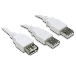 Adattatore USB 2.0 in Y 2A / A Metronic 495218