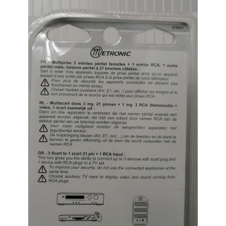 Metronic 475031 SCARTMENT 3 SCERT