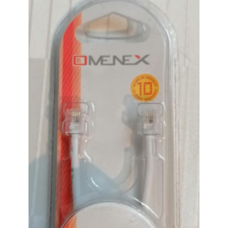Omenex 491870 RJ11 / RJ11 Cable Cat 5 2m