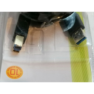 USB 3.0 Tipo AB Cable (maschio / maschio) - 3 m
