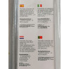 Omenex 491424 Video Audio Cabo 3 RCA 1,80 m