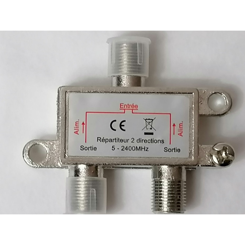 Distribuidor de 2 direções 5-2400MHz