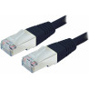 RJ45 Cable Right/Blind 2m Black - Omenex 491220