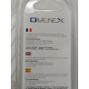 RJ45 Cabo direito / blindado 2m preto - Omenex 491220