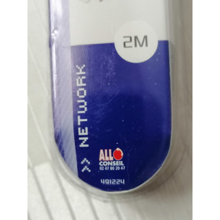 Omenex 491224 RJ45 Cable derecho / blindado 2m verde