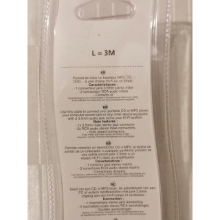 Omenex 492862 Câble audio stéréo