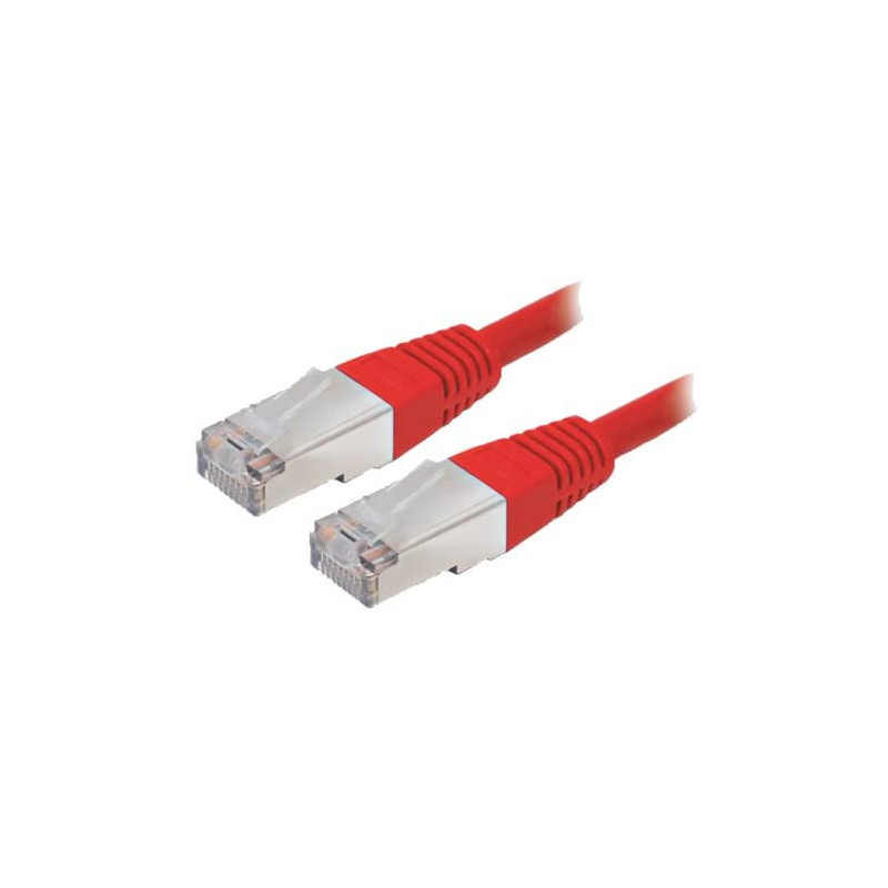 Omenex 491225 RJ45 Kabel 5 m rot
