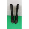 Botas retrô Rodolphe Menudier tiras pretas
