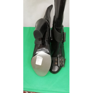 Botas retro Rodolphe Menudier correas negras