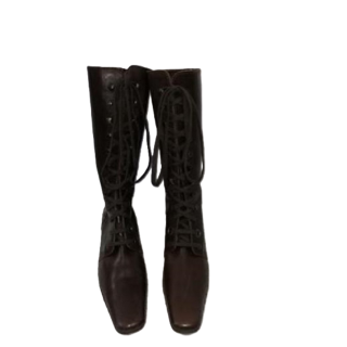 Lace Boots MaliParmi Retro Model St04 Brown