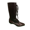 Maliparmi Retro-Spitzenstiefel Retro-Modell ST04 Braun