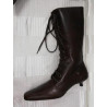 Lace Boots MaliParmi Retro Model St04 Brown