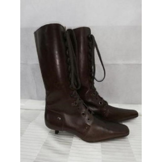 Lace Boots MaliParmi Retro Model St04 Brown