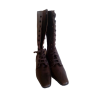 Bottes à Lacets MaliParmi Rétro Modèle St04 Marron
