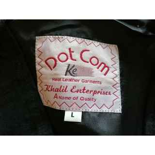 Chaleco retro Dot Com Piel genuina