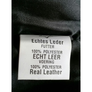 Retrò gilet Dot Com Vera pelle