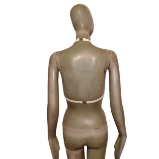 Reggiseno Dirk Bikkembergs collezionista bianco