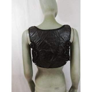 Top Lederen Maliparmi Retro Modelo JE03