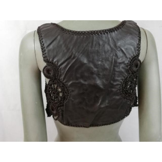 Top Lederen Maliparmi Retro Modelo JE03
