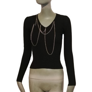 Camisola Simultaneous Artic preto do vintage. L 55111