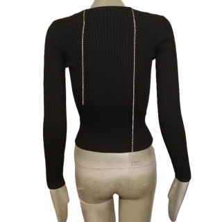 Camisola Simultaneous Artic preto do vintage. L 55111