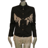 OPPIO Vintage Style Western Shirt