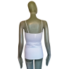 Lily of the Valley tank top with embroidery
