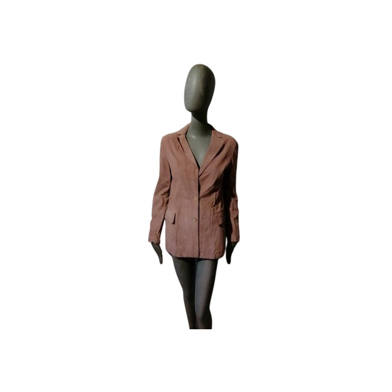 Lederjacke Ruffo Samt gerippter stil