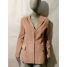 Veste Cuir Ruffo Style côtelé velours