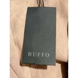 Leather jacket Ruffo Velvet rib style