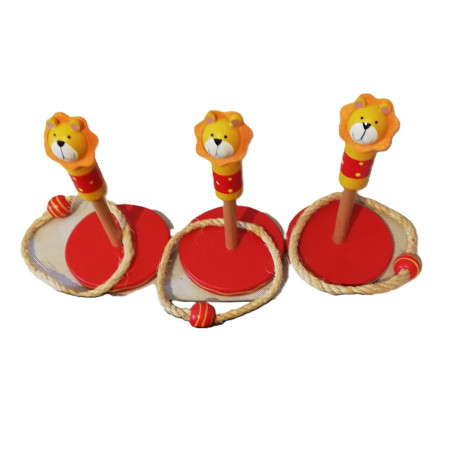 Ring-Spiel mit Löwen-Picketes Ref 82097