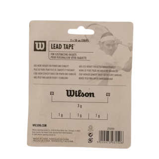 Ampolla de 2 cinta de plomo Wilson Z5269