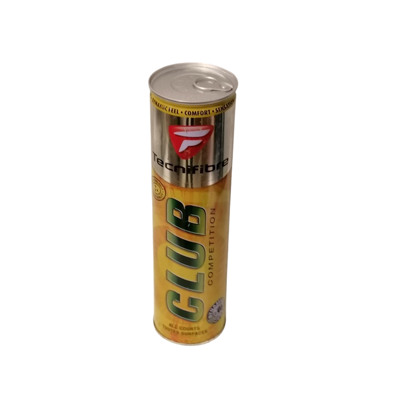 Tube 4 Bälle Tecnifibre Wettkämpfer