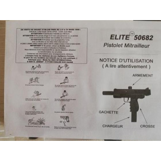 22 cm uzy-type bal pistool