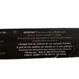 Arma de bola 29 cm
