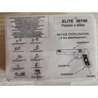 Pistolet à Billes 15 cm Réf 50156