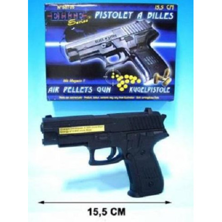 Pistolet à Billes 15,5 CM Réf 50705
