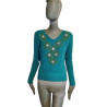 Camisola de moda vintage sz