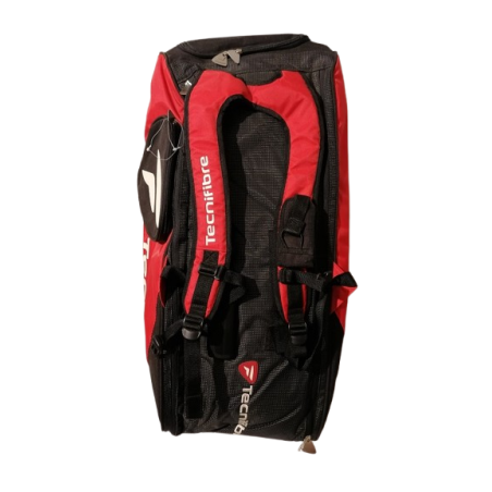 Große Tennisbeutel Tecnifibre Rot & schwarz