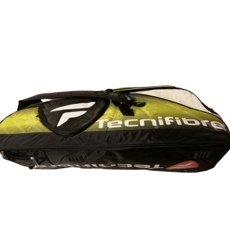 Große Tennisbeutel Tecnifibre Grün & schwarz